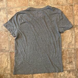 Arizona Jean Co Heather Gray Basic Crewneck T-Shirt Everyday Tee Size M - GUC